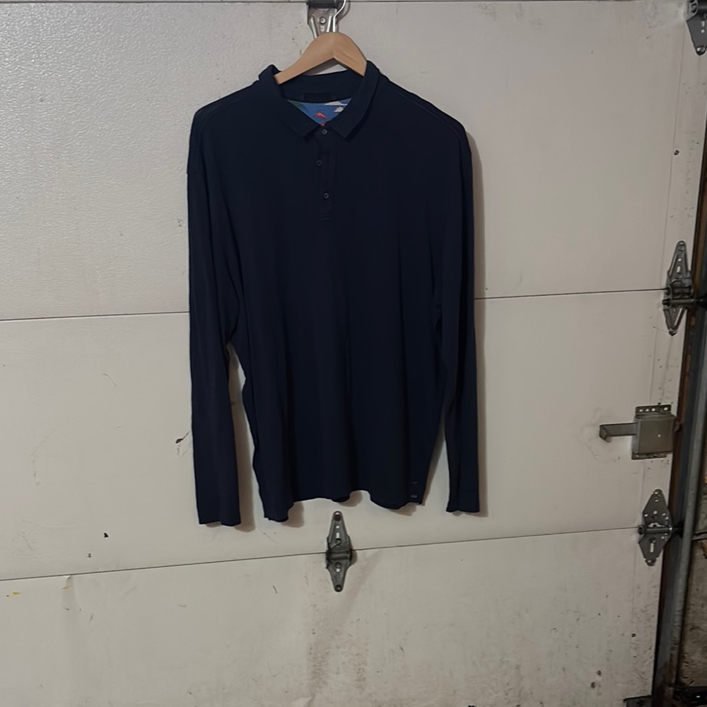 Tommy Bahama Blue Polo Shirt Classic Fit